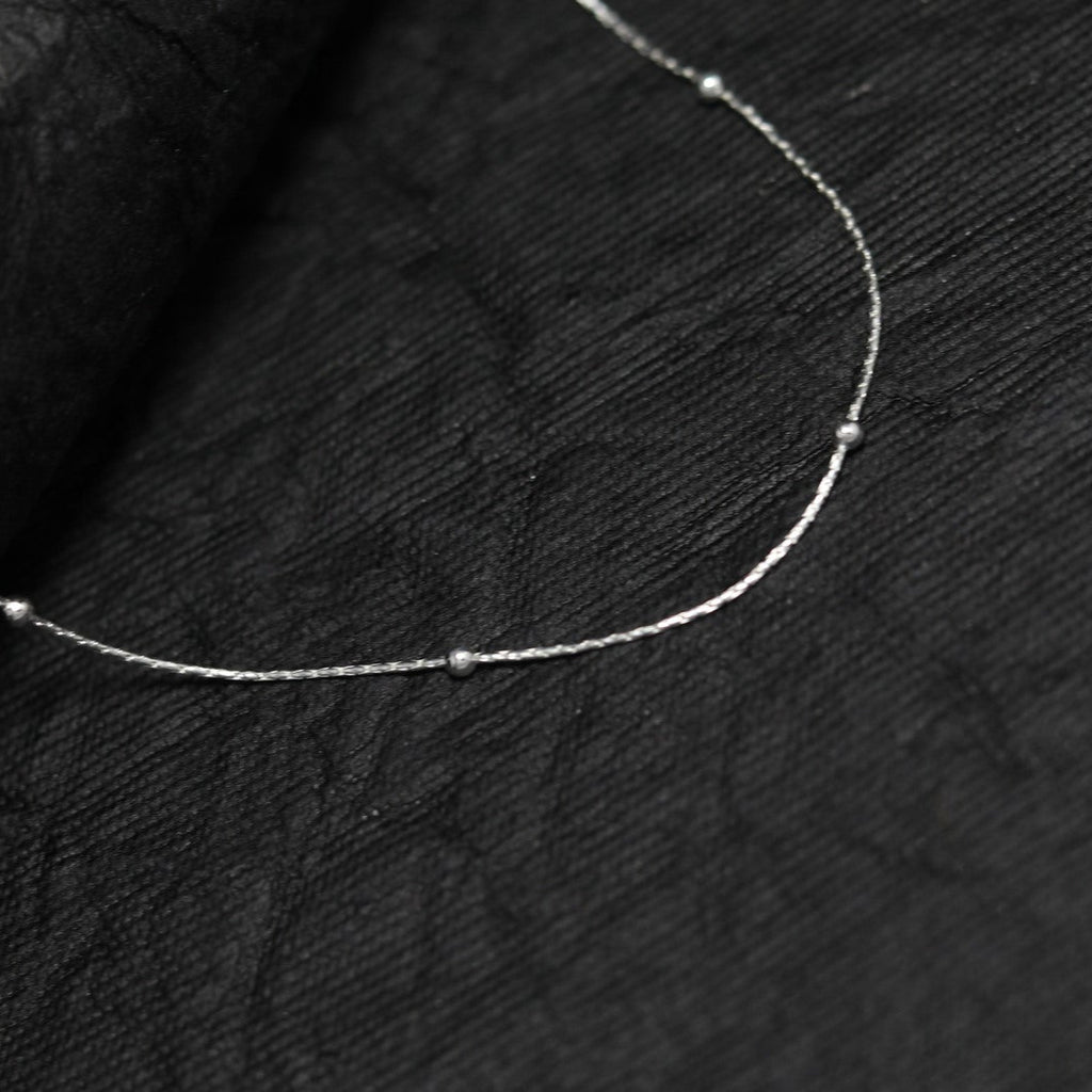 Boondi Silver Chain