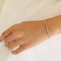 Trinity Glow Beaded Bracelet
