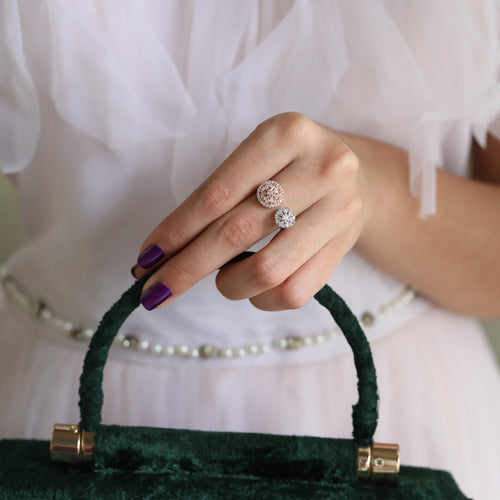 Dual Bloom Ring
