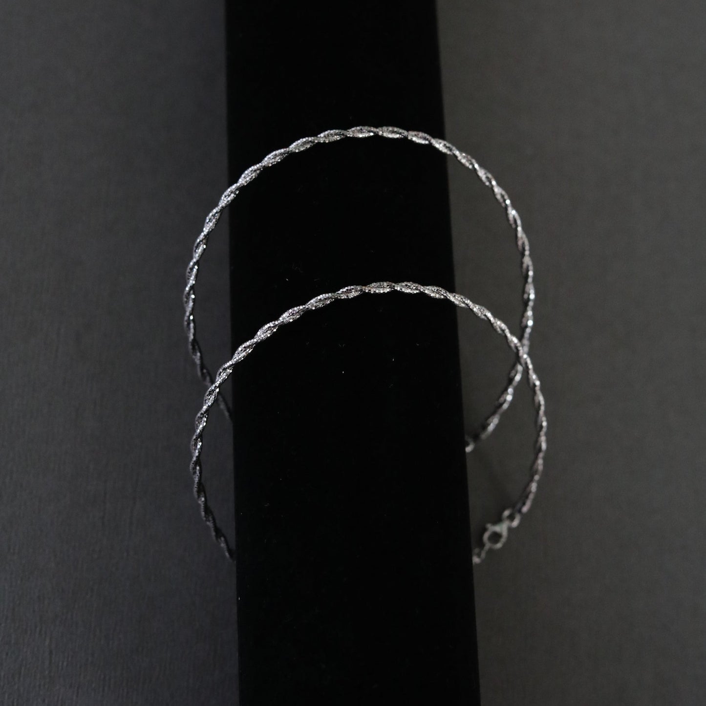 Midnight Twirl Anklet