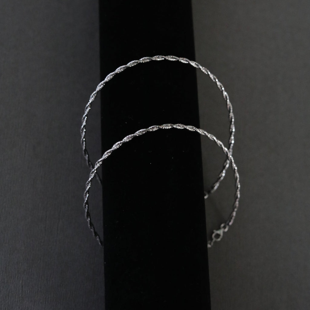 Midnight Twirl Anklet