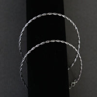 Midnight Twirl Anklet