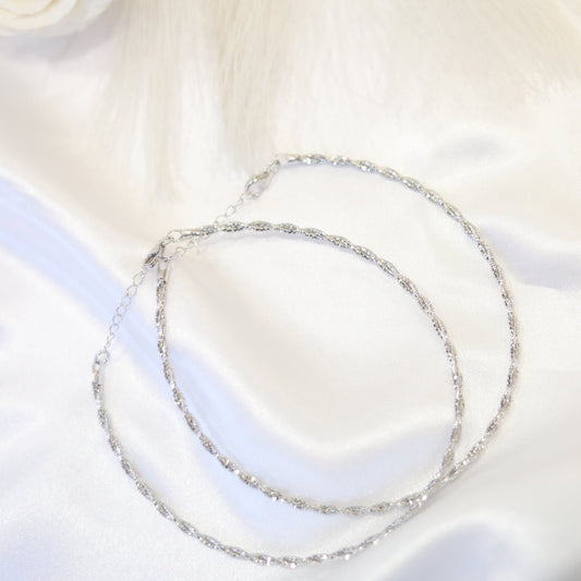 Midnight Twirl Anklet