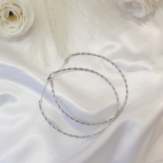 Midnight Twirl Anklet