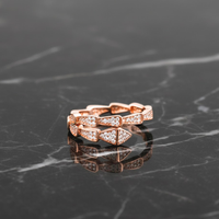 Twin Arrow Ring