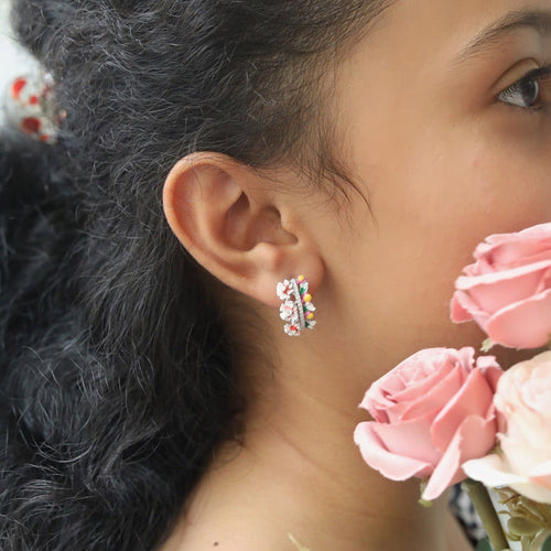 Blossom Radiance Pendant Set | 92.5 silver