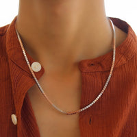 Dual tone Box Chain