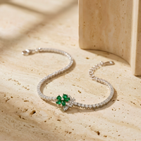 Mehfil Floral Tennis Bracelet