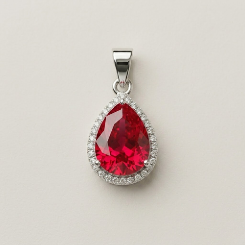 Noorie Ruby Drop Pendant