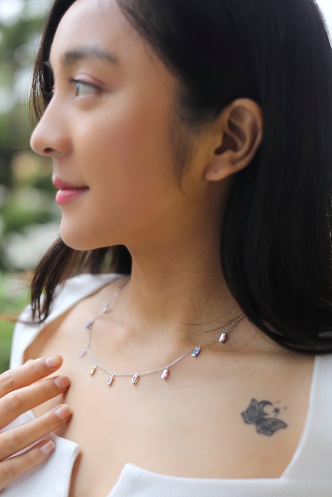 Radiance Multi charm Necklace
