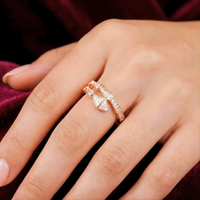 Twin Arrow Ring