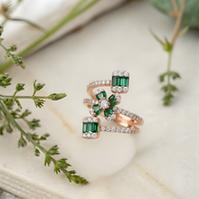Load image into Gallery viewer, Emeralo Ring
