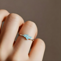 Adorable Airplane Kids' Ring – Fly High in Style!