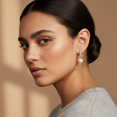 Pearl Drop Earring
