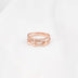 Blush Link Ring