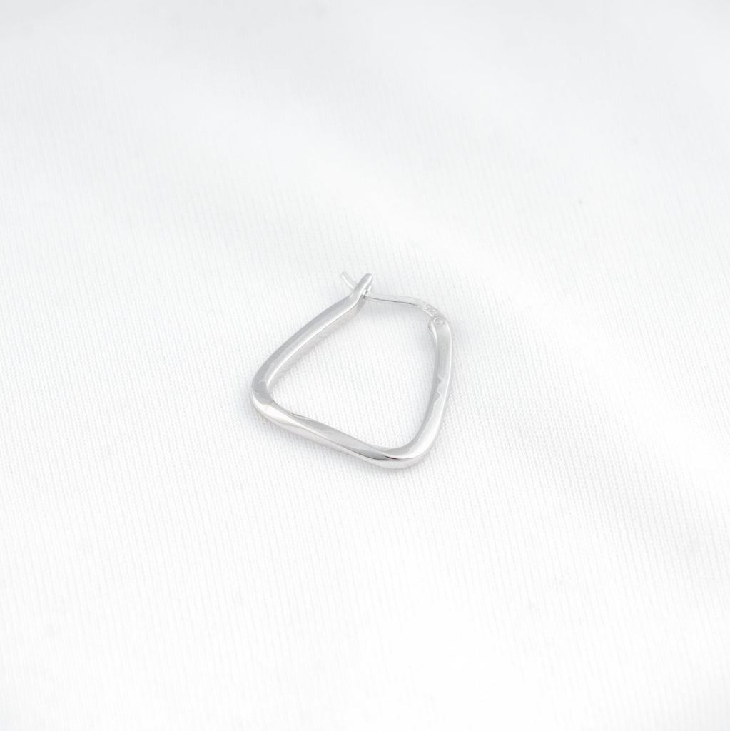 Sleek Geo Hoops