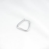 Sleek Geo Hoops
