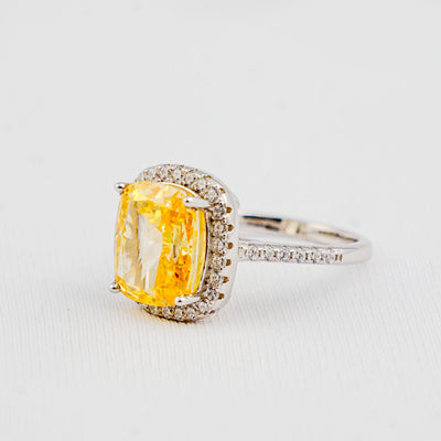 Aurora ring - Yellow alternate view