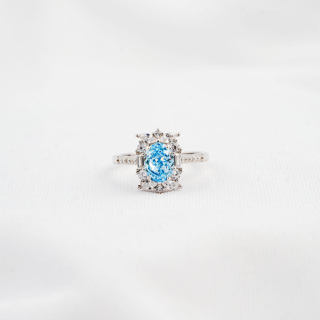 Rimjhim Ring - Blue