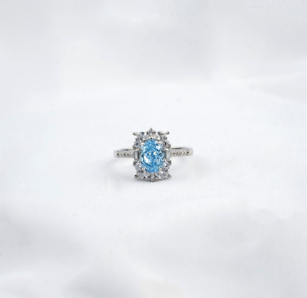 Rimjhim Ring - Blue