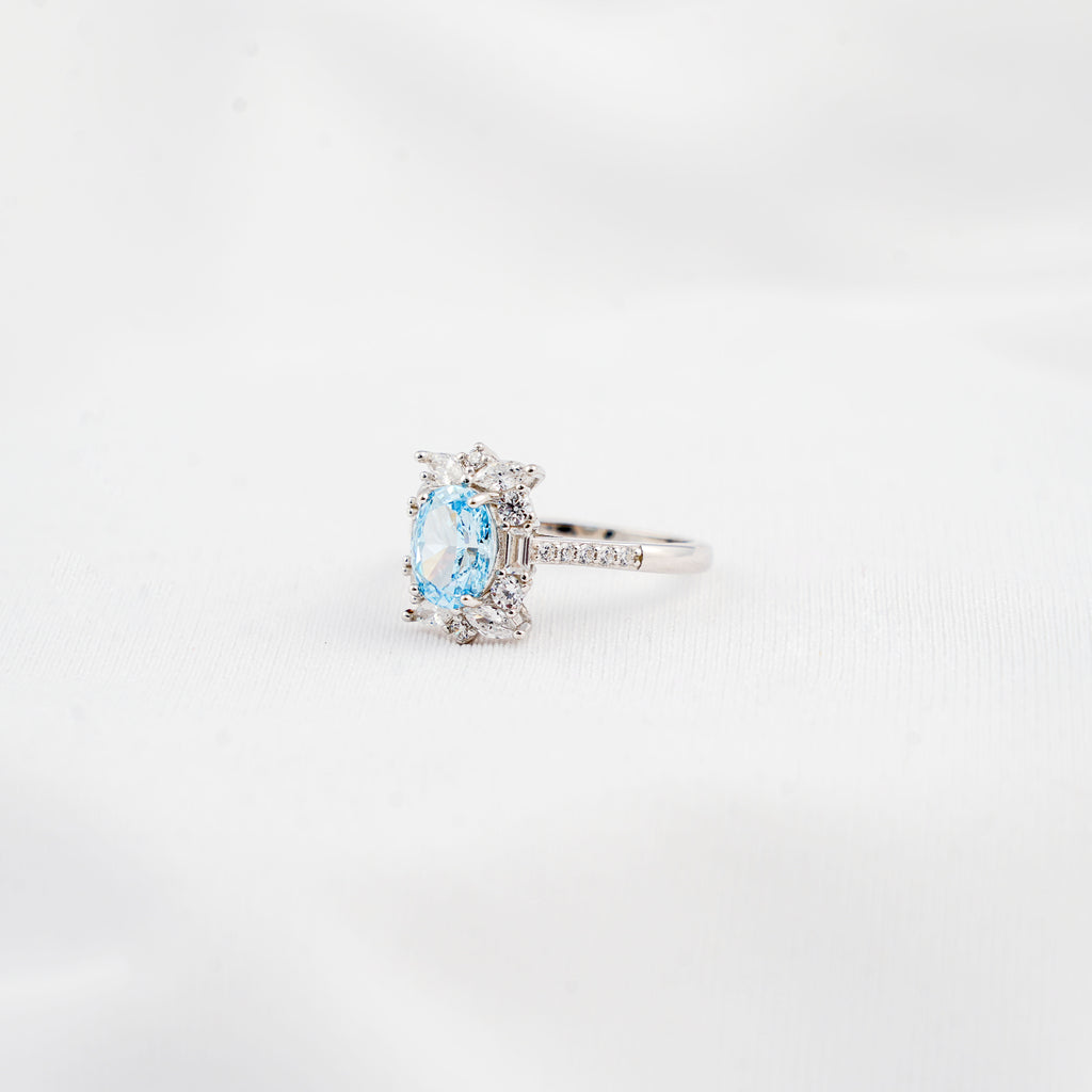 Rimjhim Ring - Blue