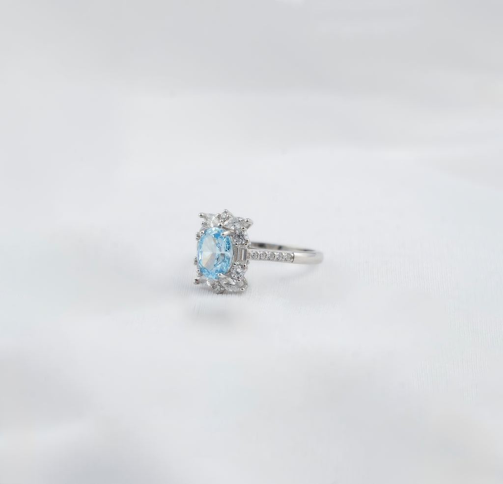 Rimjhim Ring - Blue