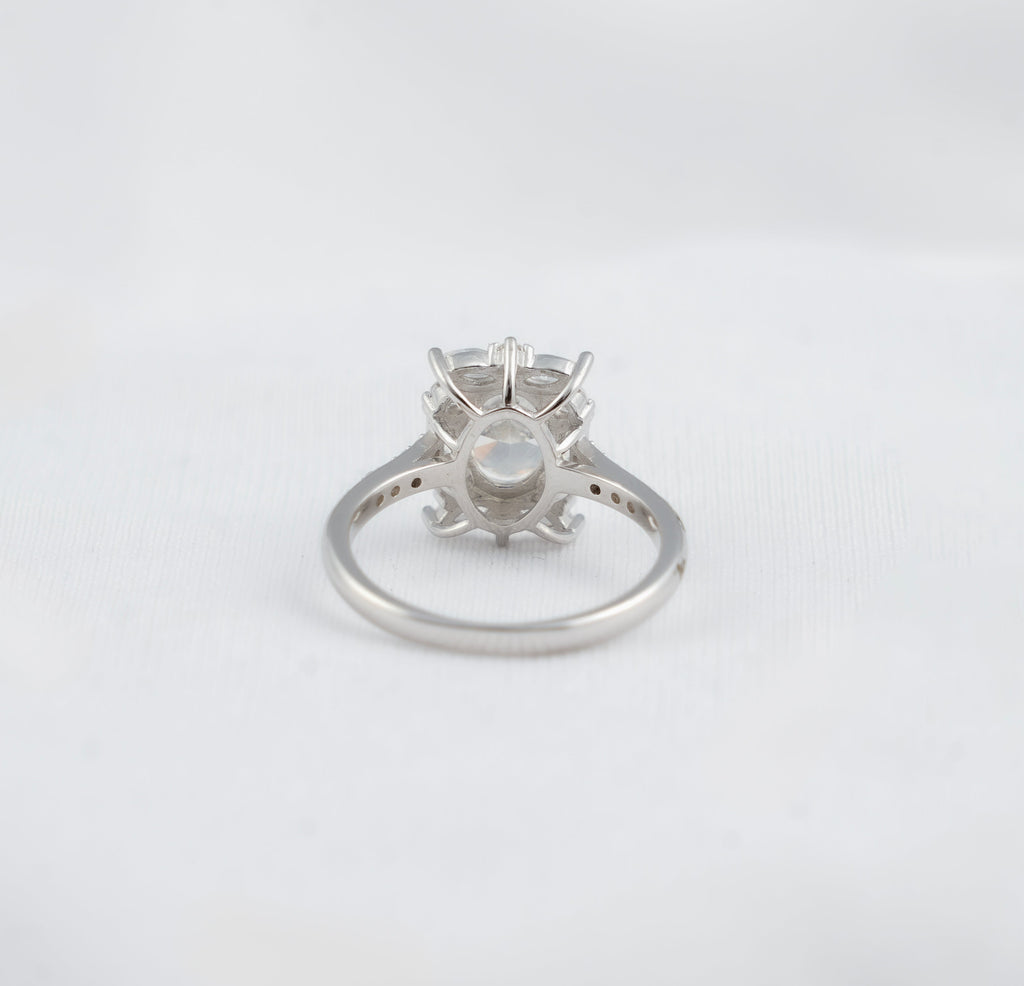 Rimjhim Ring - White