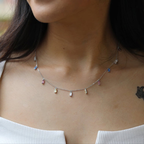 Radiance Multi charm Necklace