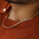 Dual tone Box Chain | 92.5 silver