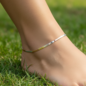 Verona Anklet | Three Tone Anklet