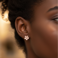 Blush Bloom Studs