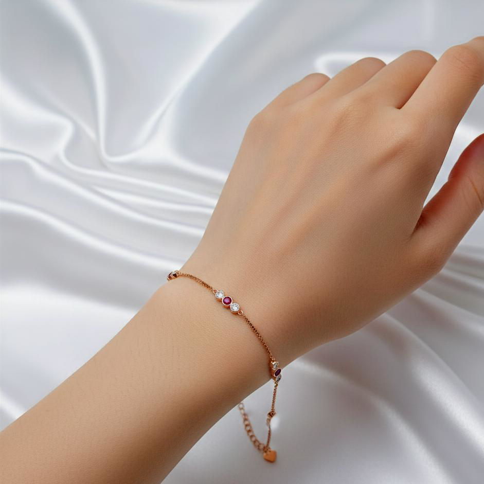 Ruby Spark Bracelet
