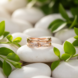 Blush Link Ring