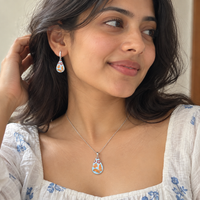 Butterfly whispers pendant set