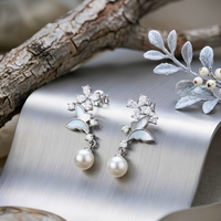 Flutter Pearl Earrings