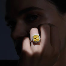 Load image into Gallery viewer, Aurora ring - Yellow