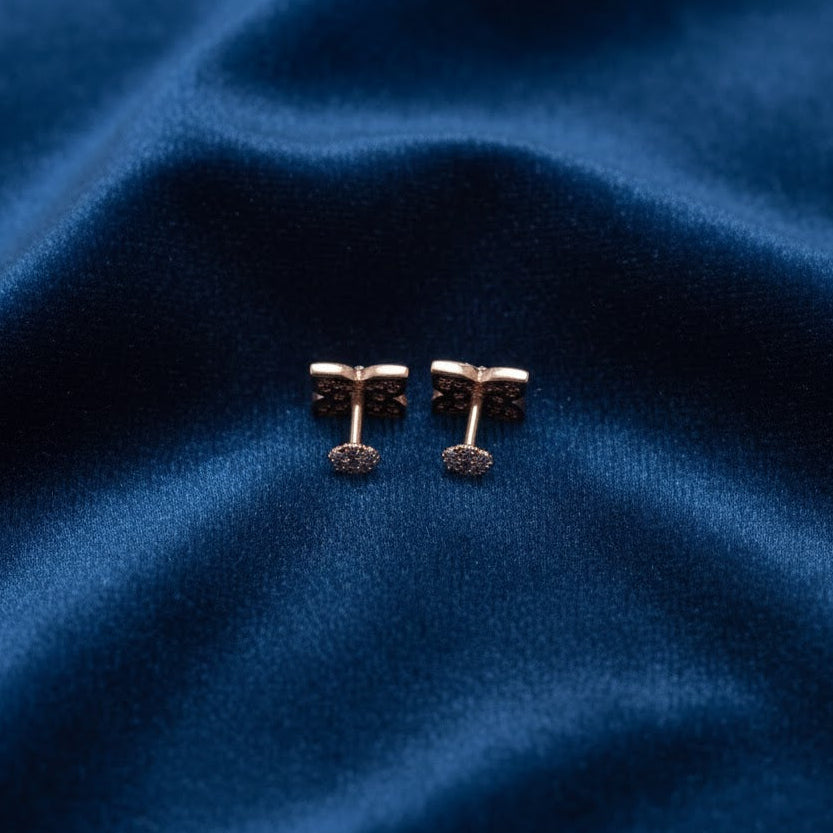 Sapphire Bloom Earrings