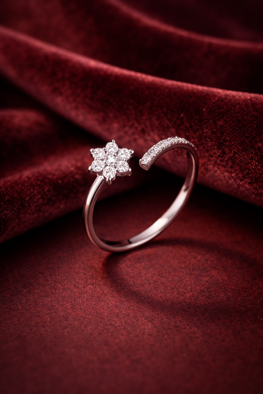 Miravi 925 sterling silver rings collection card